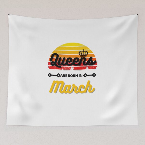 Item preview, Queens Are Born In March designed and sold by red1one.