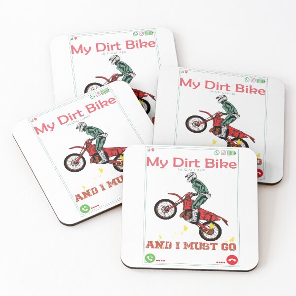 Item preview, My Dirtbike is Calling and i Must Go , Funny Motocross . Gift for Lover Motocross , Boys and Girls   designed and sold by josef95.