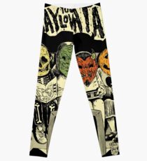 Say You Love Satan 80s Horror Podcast Logo Leggings