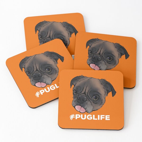 Item preview, #Puglife Orange designed and sold by Petcetera.