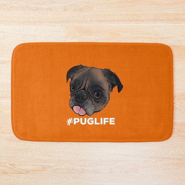 Item preview, #Puglife Orange designed and sold by Petcetera.
