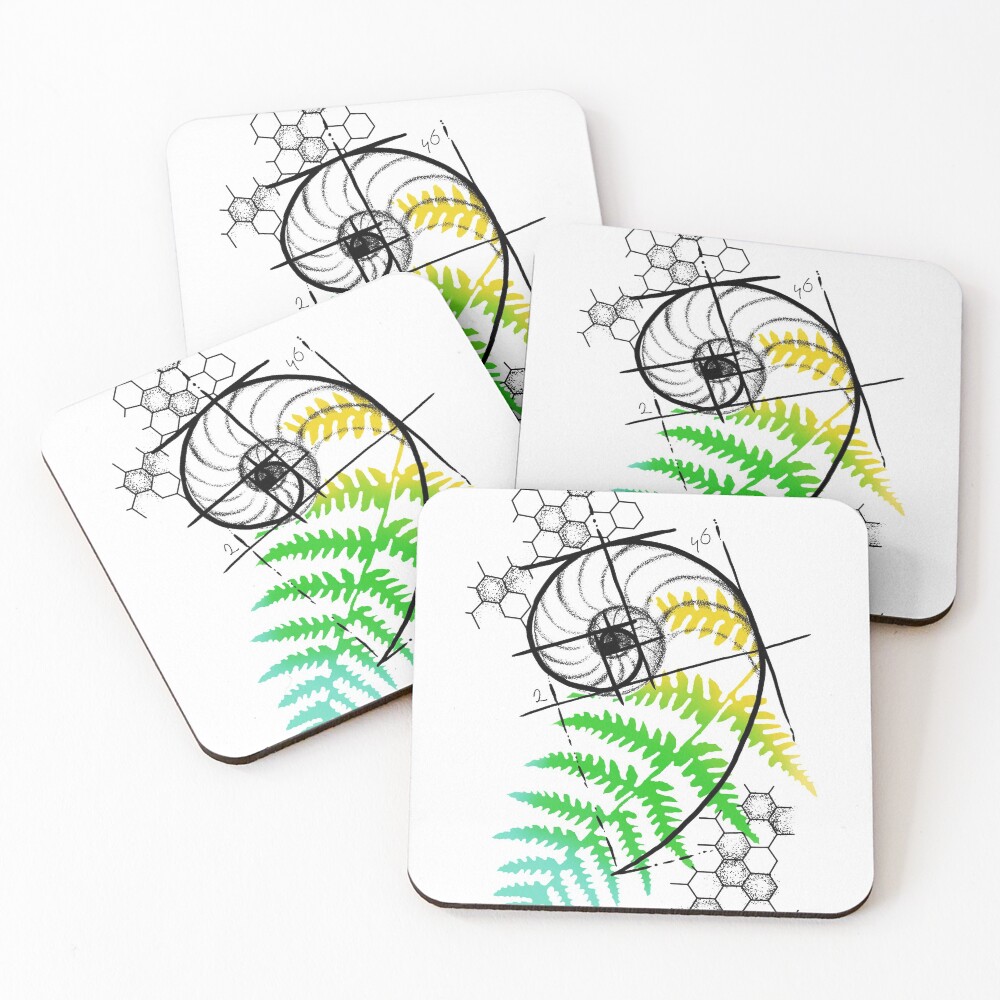 Item preview, Coasters (Set of 4) designed and sold by RJWCraft.