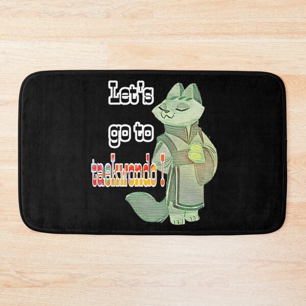 Item preview, Let's go to taekwondo! Karate cat designed and sold by Drawartista.