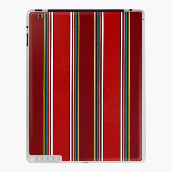 Pattern, Geometric Tribal, Wide Bold Vertical Stripes iPad Skin