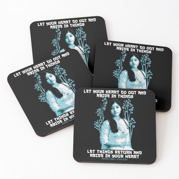 Item preview, Let Your Heart Go Out & Abide in Things, Dogen Zenji, Japanese Proverb, Wisdom of Japan, Japan Gift designed and sold by Proverbial Wisdom Design.