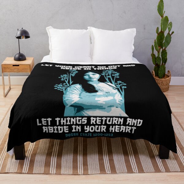 Item preview, Let Your Heart Go Out & Abide in Things, Dogen Zenji, Japanese Proverb, Wisdom of Japan, Japan Gift designed and sold by Proverbial Wisdom Design.