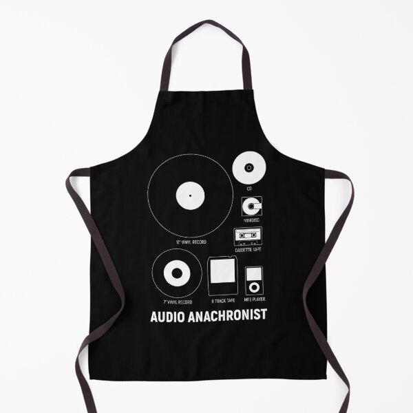 Item preview, Audio Anachronist - Music Format History Icons (On Black) designed and sold by STUDIO-72.