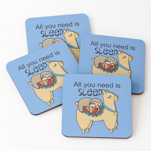 Item preview, All you need is Sleep Llama and Sloth designed and sold by DiensDesign.