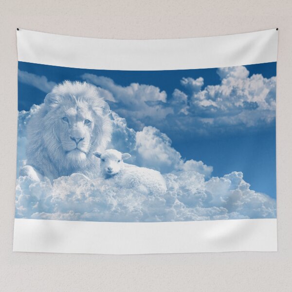 Item preview, The Lion Shall Lay Down With The Lamb designed and sold by TeesbyGinyard.