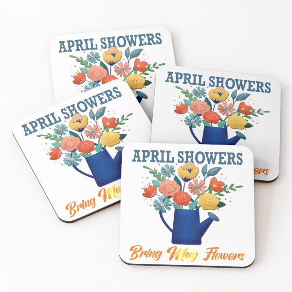 Item preview, April Showers Bring May Flowers designed and sold by Letters-Art.