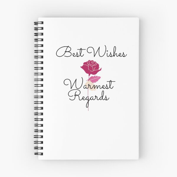 Item preview, Best Wishes Warmest Regards Red Rose designed and sold by rpgtrendz.