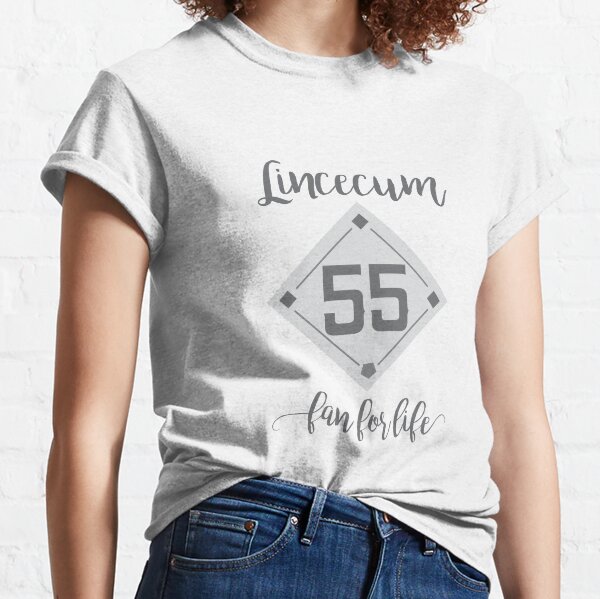 Tim Lincecum Jersey Sticker Essential T-Shirt for Sale by batesyadi3