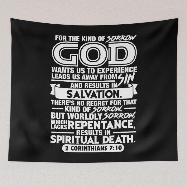 Item preview, 2 Corinthians 7:10 designed and sold by plushism.