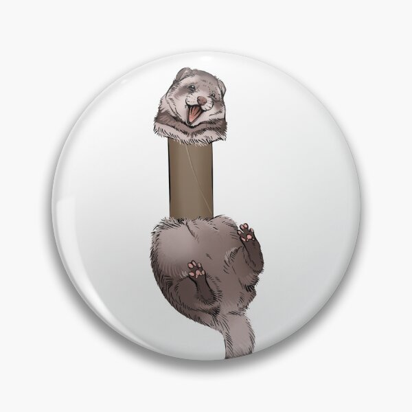 Item preview, Goofy Ferret & toilet paper designed and sold by Petcetera.