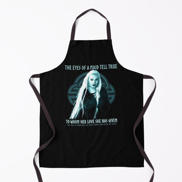 Item preview, The Eyes of a Maid Tell True, Norse Proverb, Vikings, Raven the Skald, Shield Maiden, Viking Gift designed and sold by Proverbial Wisdom Design.