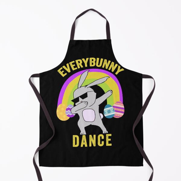 Item preview, Quarantined Dabbing Easter Bunny with Glasses and Easter Colorful Eggs Lockdown Easter 2021 designed and sold by hyggekrog.