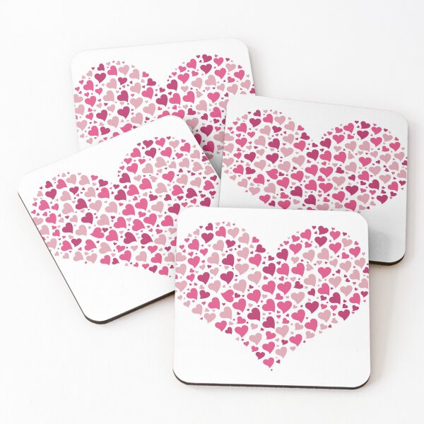 Item preview, Beautiful Love Hearts - Red and Pink Colors designed and sold by radhitrans.