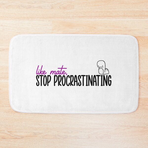 Item preview, Bang Chan ‘Stop Procrastinating’ designed and sold by StrayPop.