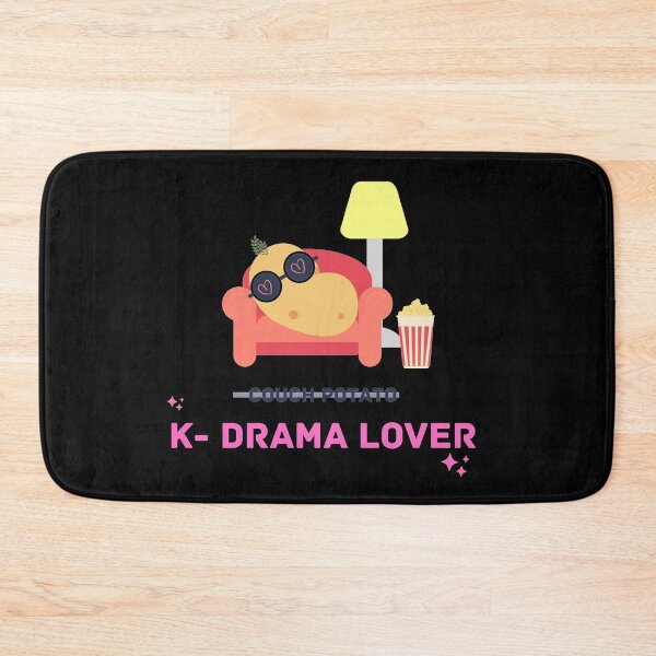 Item preview, I am a proud couch potato and a k-drama lover designed and sold by Manoroma.
