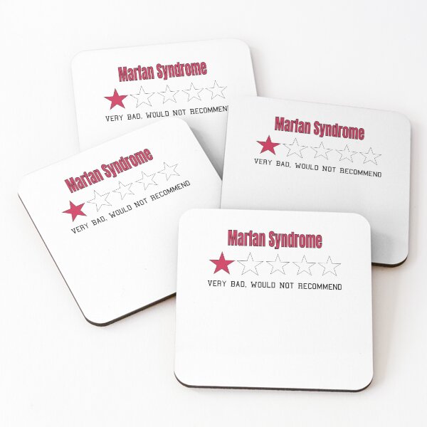 Item preview, Marfan Syndrome Very Bad Would Not Recommend One Star Rating designed and sold by NadzeyaD.