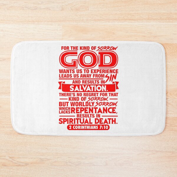 Item preview, 2 Corinthians 7:10 designed and sold by plushism.