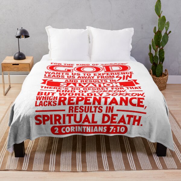 Item preview, 2 Corinthians 7:10 designed and sold by plushism.