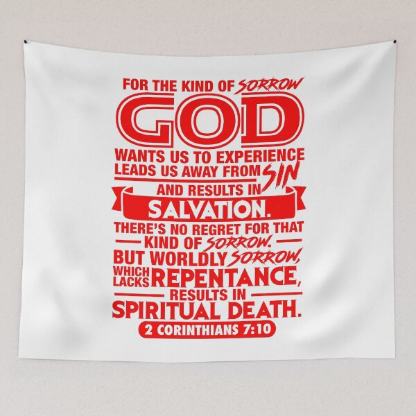 Item preview, 2 Corinthians 7:10 designed and sold by plushism.