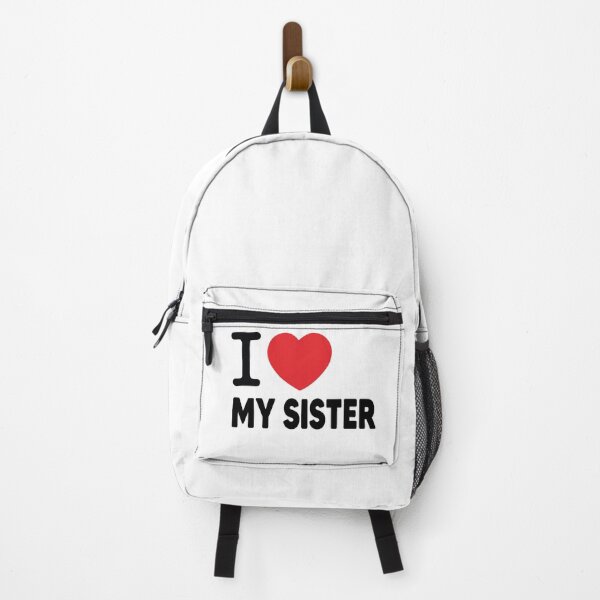 Item preview, I Love My Sister Family Love Heart Gift designed and sold by Heddar Badreddine.