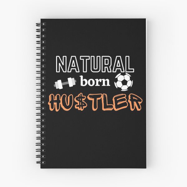 Item preview, Natural Born Hustler Football designed and sold by SiaAndAlexia.