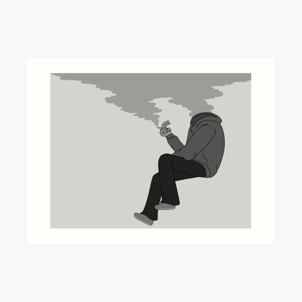 Smoke Art Print