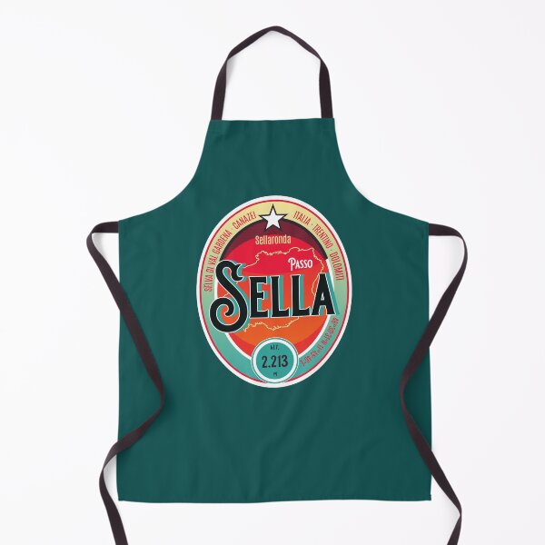 Item preview, Passo Sella Dolomites Italy Touring T-Shirt + Sticker designed and sold by ROADTROOPER.