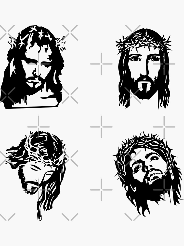 Jesus Christ on the cross. Tattoo style. - Christian Tattoo - Posters and  Art Prints | TeePublic