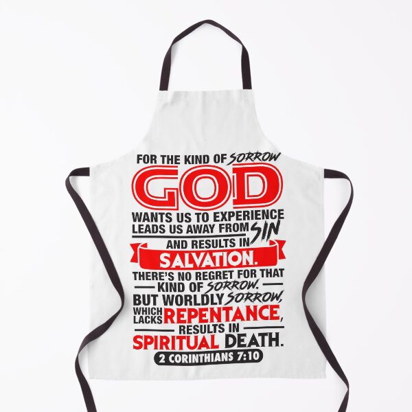 Item preview, 2 Corinthians 7:10 God Leads Us Away From Sin And Results In Salvation designed and sold by plushism.