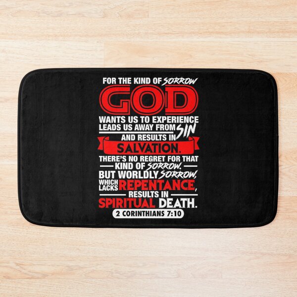 Item preview, 2 Corinthians 7:10 designed and sold by plushism.