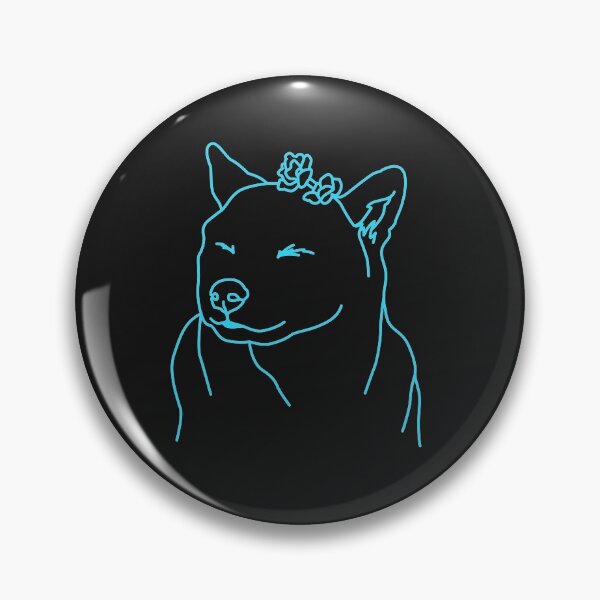 Item preview, Shiba Neon Doodle designed and sold by Astrovada.