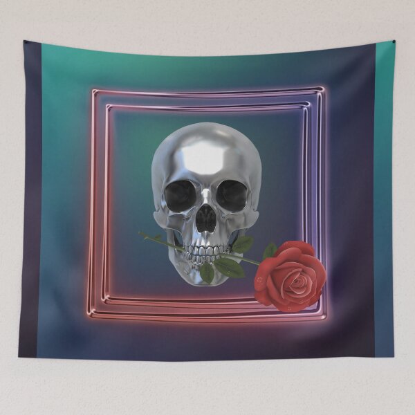 Item preview, Silver Skull Gentleman  designed and sold by Petra Rosa.