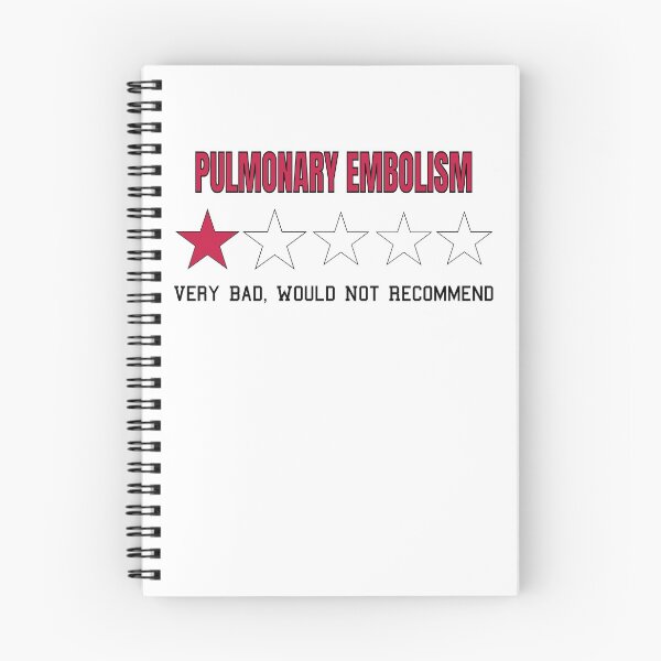 Item preview, Pulmonary Embolism Very Bad Would Not Recommend One Star Rating designed and sold by NadzeyaD.