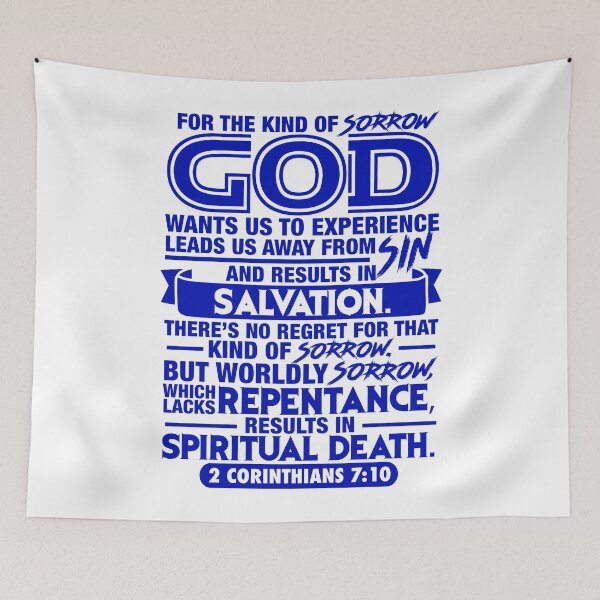 Item preview, 2 Corinthians 7:10 designed and sold by plushism.