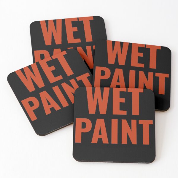 Item preview, WET PAINT designed and sold by RheaRealm.