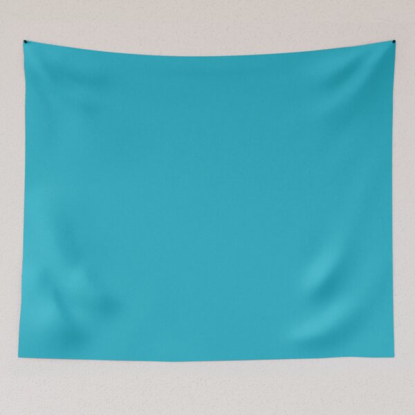 Item preview, Solid Turquoise Snail Mail Coordinate designed and sold by Karen Del Pellegrino.