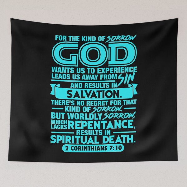 Item preview, 2 Corinthians 7:10 designed and sold by plushism.