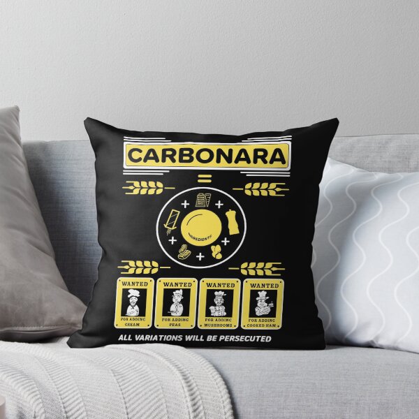 Item preview, Carbonara Rules designed and sold by sivyllization.
