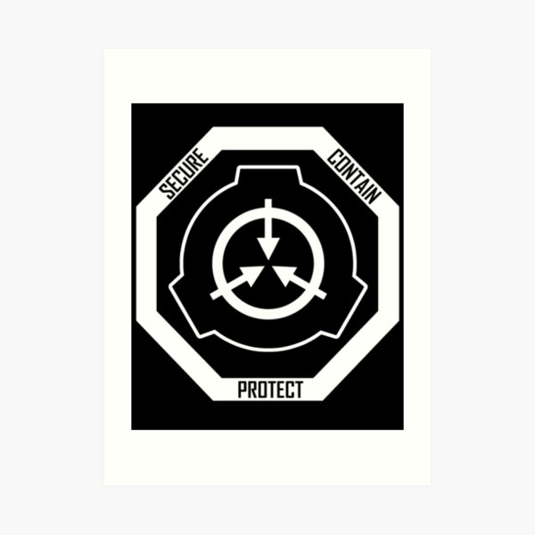 SCP Foundation Rectencular Symbol Art Board Print for Sale by Rebellion-10