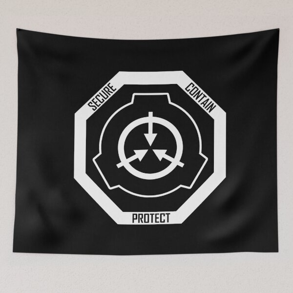 Item preview, SCP Foundation: Secure, Contain, Protect Symbol Crest designed and sold by Rebellion-10.