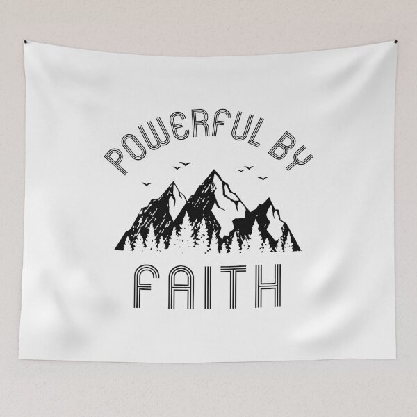Item preview, POWERFUL BY FAITH designed and sold by KA DESIGNS.