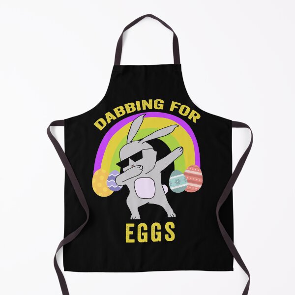 Item preview, Quarantined Dabbing Easter Bunny with Glasses and Easter Colorful Eggs Lockdown Easter 2021 designed and sold by hyggekrog.