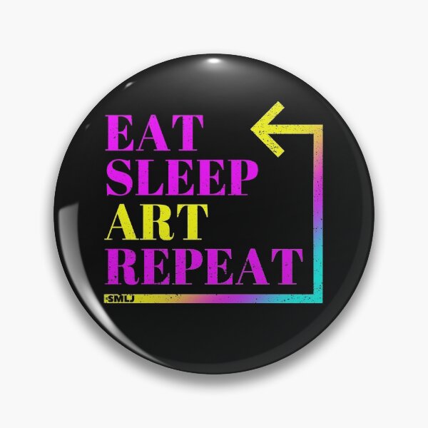 Item preview, Eat Sleep Art Repeat designed and sold by artisteebysmlj.