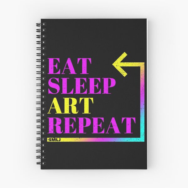 Item preview, Eat Sleep Art Repeat designed and sold by artisteebysmlj.