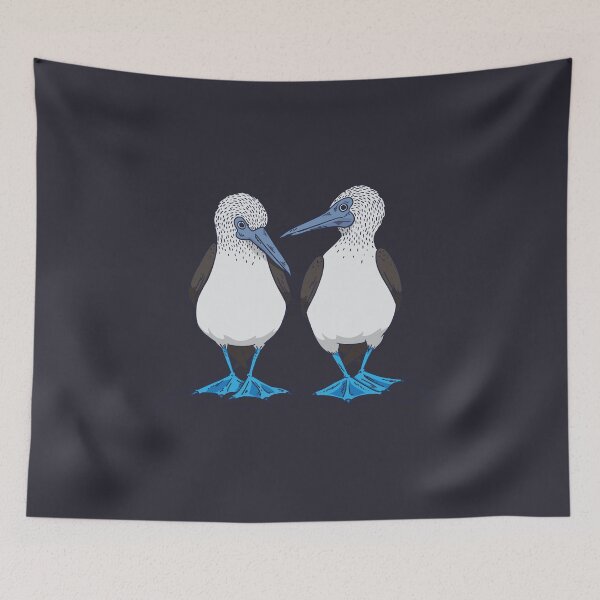 Item preview, Blue-footed booby bird designed and sold by DerSenat.