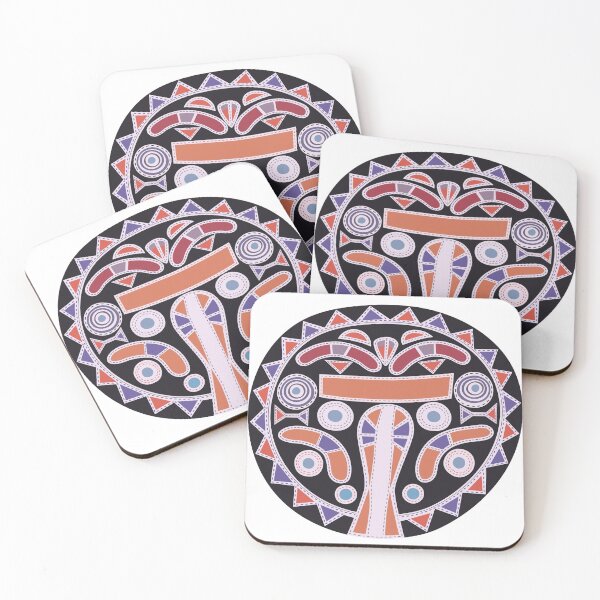Item preview, Abstract pattern - tribal art designed and sold by siloto.